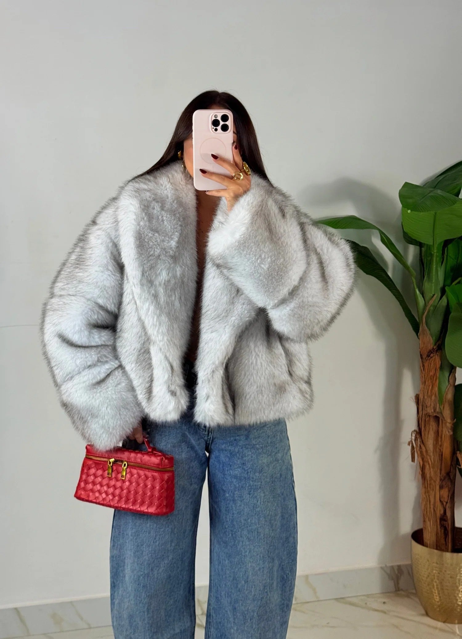 Esther-Abrigo de pelo