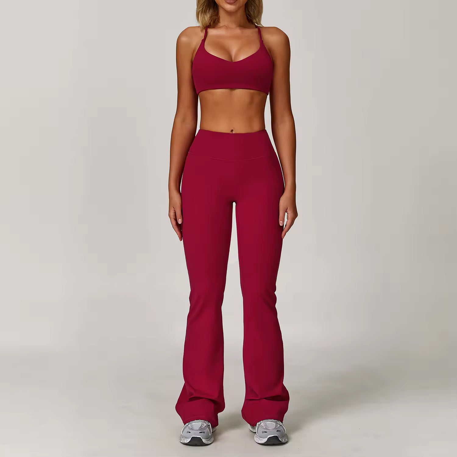 Top+pantalón de campana